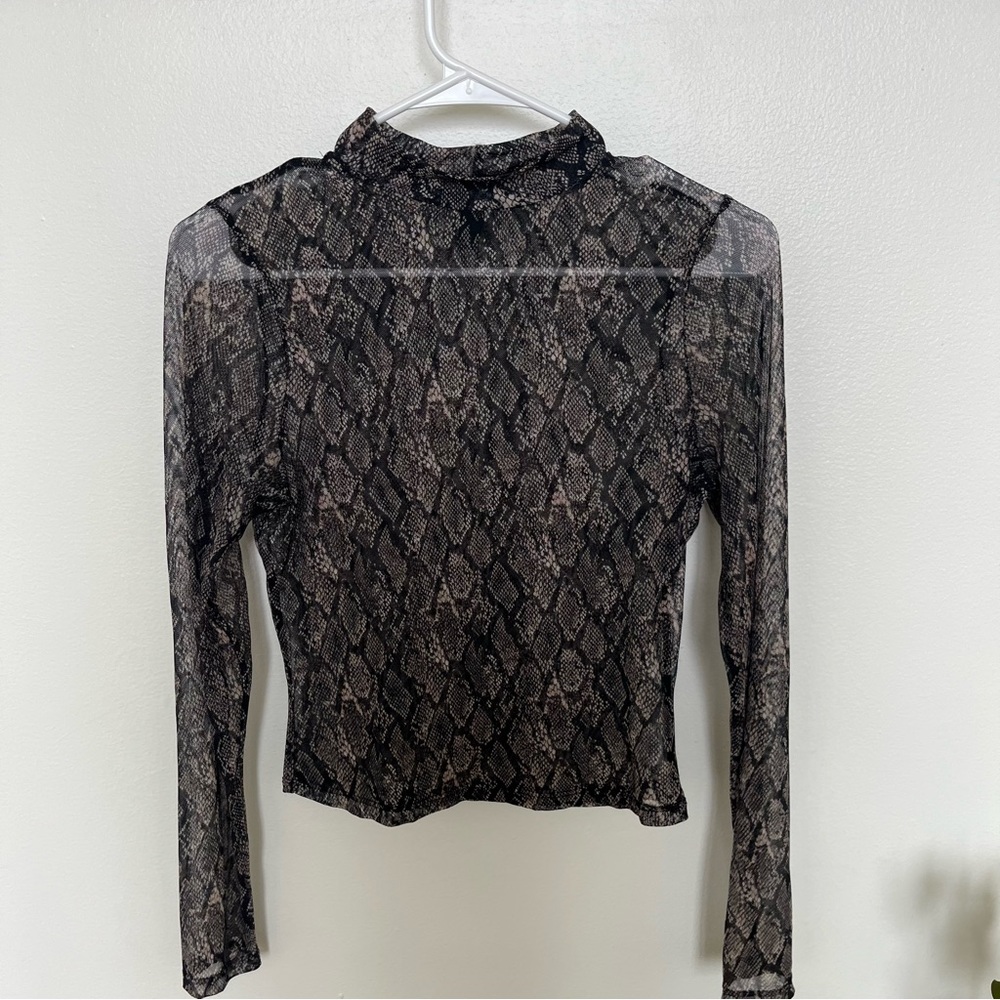 Snake Skin Long Sleeve
